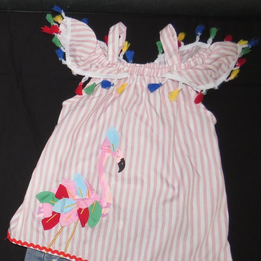 SPARKLE IN PINK / FLAMINGO / MATCHING SET SIZE L 5T